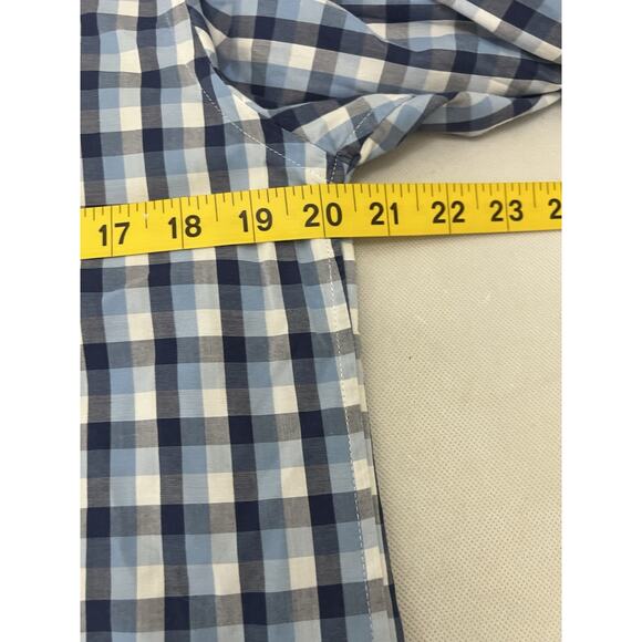 Vineyard Vines Whale Shirt Men's Small Plaid Slim Fit Button Down - Picture 5 of 7